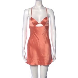 Retrofete 'Marcelline' Dress in Peach NWT